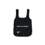Yahoo! Yahoo!ショッピング(ヤフー ショッピング)Candyrim / PACKABLE ECO BAG パッカブル エコバッグ ブラック ショッピングバッグ エコバッグ マルシェバッグ 折りたたみ コンビニ