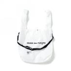 Yahoo! Yahoo!ショッピング(ヤフー ショッピング)Candyrim / 2WAY MARCHE BAG 2ウェイ マルシェバッグ ホワイト ショッピングバッグ エコバッグ リップストップ素材 折りたたみ コンビニ