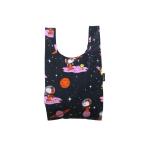 BAGGU（バグゥ） / BABY エコバッグ - TAKE CARE WITH PEANUTS  SPACE SNOOPY  スヌーピー ショッピングバッグ マルシェバッグ コンビニバグー 正規品