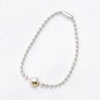 【廃番商品】hirondelle et pepin（イロンデールエペパン）/ silver k18 sv-22ss-34 エトワール・ブリヨント パール ブレスレット