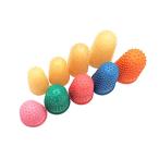 SZB напёрсток силикон рукоделие шитье simbru предотвращение скольжения палец рукав силикон палец защита швейные инструменты струнные инструменты тренировка для (1# красный, 2p