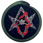 u Robot Roth вышивка. значок. утюг установка кроме того, .. прикреплять нашивка 