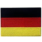  Германия национальный флаг . глава серый man выше like вышивка ввод утюг приклеивание /.. установка нашивка 