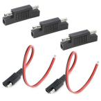 WMYCONGCONG 2 шт SAE удлинение кабель коннектор SAE Quick коннектор разрез штекер 18AWG 300mm + 3 шт SAE полярность обратный Rebirth ada