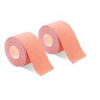 2 шт входить обмотка лентой лента kinesio лента мускул *... поддержка эластичность сильный пот . сильный Performance . повышать 5cm x 5m ( беж .)