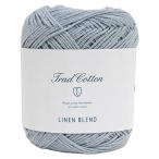 DARUMA традиции хлопок linen Blend шерсть . futoshi Col.10 бледно-голубой серия 25g примерно 100m 5 шар комплект 01-3600