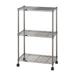 ruminas черный никель серии paul (pole) диаметр 19mm открытый стеллаж 3 уровень ширина 59.5× глубина 34.5× высота 94.5cm BN9060-3