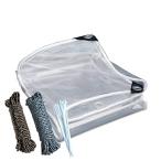 BAGUS TRADE водонепроницаемый прозрачный сиденье PVC водонепроницаемый занавески защита от дождя . защита от ветра песок желтый песок пыльца спрей чувство . меры наружный магазин садоводство средний . видеть . хочет место .