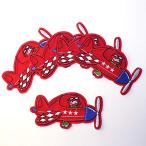  самолет красный нашивка утюг выше like уход за детьми . детский сад и т.п.. глаз печать .5 шт. комплект 