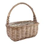  корзина серый ваза для цветов основа KF0YM302-0GR корзина 