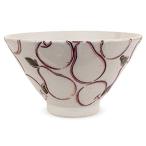 J-kitchens 勲山窯 茶碗 11cm 波佐見焼 日本製 二色 ピアー パープル