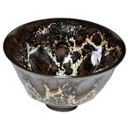  Kyoyaki Shimizu . чашечка для сакэ чёрный 8.5cm... обжиг в печи ( дерево в коробке ) сосна кожа небо глаз toua849-12