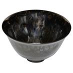  Kyoyaki Shimizu .... обжиг в печи чашечка для сакэ ( дерево в коробке ).. небо глаз toua849-08