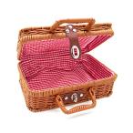  пикник корзина корзина задний пикник корзина модный корзина сумка . корзина текстильное покрытие 26x18x10cm