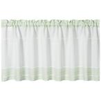 SunnyDayFabric короткие занавески ma Caro n примерно 110cm ширина ×45cm длина зеленый 
