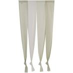 Sunny day fabric noren se-n ширина 85cm x длина 170cm зеленый 4 полосный noren 