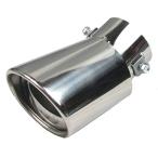 R-STYLE love автомобиль rear view . простой украшать овальный модель нержавеющая сталь насадка на глушитель ( серебряный )