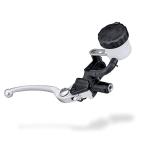  Daytona NISSIN(nisin) тормоз главный цилиндр горизонтальный (11mm) чёрный корпус / полировка прозрачный рычаг 78593