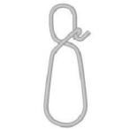 NT вертлюг (N.T.SWIVEL) гипер- зажим нержавеющая сталь #2