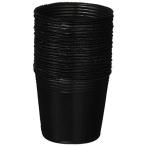 第一ビニール ポリポット [黒](20個入りパック)6.0cm