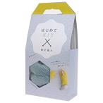 DARUMA вязание комплект впервые .KIT Col.B голубой серый палка игла плетеный 01-874A