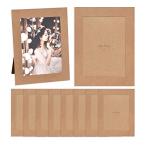  моно Like Stan DIN g бумага фоторамка craft 5x7 дюймовый Standing Paper Frame - Kraft 10 листов бумага рама 