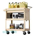 ツールワゴン ツールカート 3 段 キ�