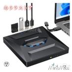 外付けブルーレイドライブ（USB 3.2 Gen1/Type-C対応） BD?DVD?CD再生/書込可能 2025年モデル