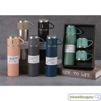  фляжка 500ml нержавеющая сталь одним движением вакуум изоляция мобильный телефон кружка теплоизоляция термос прямой .. нержавеющая сталь бутылка легкий термос прямой .. мужской модный рука .. движение 