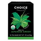  за границей прямая поставка товар Choice Organic Teas Premium Japanese Green Tea, 16 BAGS