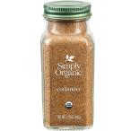 シンプリーオーガニック コリアンダー Coriander, 2.29 oz (65 g) 海外直送
