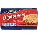 McVities Digestive Original （英国製　マクビティ・ダイジェスティブビスケット）　400g x 3ケ　【並行輸入品】【海外直