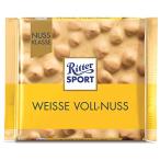  Ritter спорт шоколад орехи белый 100g