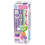 メグミルク　プルーンFe 1日分の鉄分のむヨーグルト糖質・カロリーオフ190g×18本【クール便】