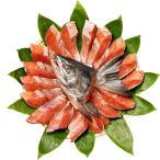  Hokkaido производство лосось арамаки порез . вакуум упаковка (1 хвост ( примерно 1.6kg))