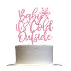 Pink Baby It's Cold Outside кекс topa- голубой g Ritter baby душ party украшение premium качество крепкий 