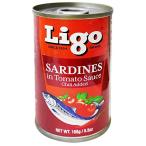 Ligo SARDINES in TOMATO SAUCE CHILI ADDED.... помидор ...155g (5 шт )