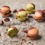 MAMEIL CHOCOLATE MACARON ( сырой шоколад 3 шт &amp; фисташка 3 шт )6 штук комплект 
