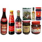 основной китайский приправа .... бобы доска?.?? устрица соус China соевый соус touchila- масло цветок . масло цветок . мука shaoxingjiu 8 позиций комплект 