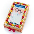 CAKE EXPRESS Insta грамм способ фотография кекс M фрукты сырые сливки 28×17cm 10~12 имя для 