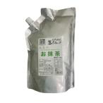 かき氷シロップ【冷凍】 氷屋さんちの削氷 〔けずりひ〕生シロップ西尾のお抹茶 1kg