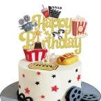  фильм happy день рождения кекс topa-g Ritter roll камера видео магнитофон Popcorn фильм Night кекс pick 1 шт Hollywood Thema фильм праздник baby душ 