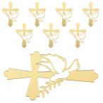 HOLIDYOYO Cross кекс topa-.. кекс topa- Gold зеркало акрил .. тип капкейк topa- Cross кекс украшение день рождения pa