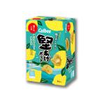 中四国限定 瀬戸内土産 カルビー Calbee 堅あげポテト 瀬戸内レモンと海苔味 ポテトチップス 90g （15gｘ6袋） おみやげ ご当地 (1箱