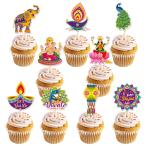 tiwali капкейк topa-,tiwali party украшение, индеец фестиваль капкейк pick,tiwali украшение,tiwali декоративный элемент re-