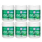  Lotte жевательная резинка с ксилитом ( lime мята ) Family бутылка 133g×6 шт 