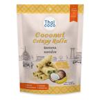 [THAICOCO] Chris pi- кокос roll banana тест 140G x 12 шт "THAICOCO" Coconut Crispy Roll Bana