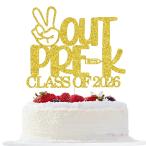Out Pre-K Class of 2025 кекс topa-, детский сад / детский сад . индустрия кекс topa-, детский сад . индустрия party украшение, Gold Gris ta