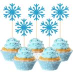  snow хлопья капкейк topa-50 шт elegant blue g Ritter зима дыра . снег. женщина . Thema snow хлопья капкейк pick зима wonder Land новый 