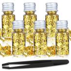  еда для Gold leaf 6 шт, еда для Gold хлопья Gold leaf кекс украшение выпечка Gold колесо украшение, десерт стейк украшение k